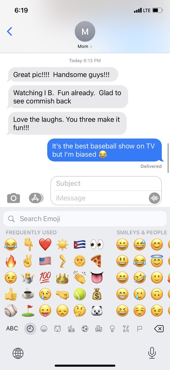 drosssports's tweet image. See @dgravy32 ??? I wasn’t kidding! You made Ma’s day!! And I think we helped too @StevePhillipsGM 🤷😂 #InsideBaseball @Stadium