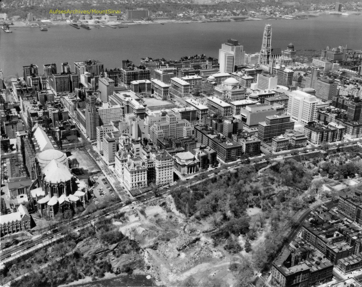 Mount Sinai Health System (@mountsinainyc) on Twitter photo Pictured: <a href="/MSMorningside/">Mount Sinai Morningside</a> 50 years ago. This is an aerial view of the Mount Sinai Morningside neighborhood looking from the east to the west. The Hospital campus is in the center, and Morningside Park is in the foreground. #TBT #MountSinaiArchives #ThrowbackThursday Pictured: <a href="/MSMorningside/">Mount Sinai Morningside</a> 50 years ago. This is an aerial view of the Mount Sinai Morningside neighborhood looking from the east to the west. The Hospital campus is in the center, and Morningside Park is in the foreground. #TBT #MountSinaiArchives #ThrowbackThursday