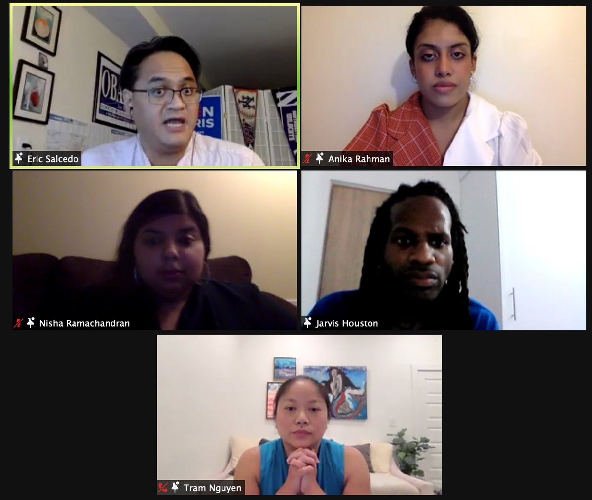 South Asians for America tweet media