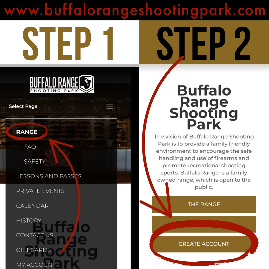 BuffaloRangeIL's tweet photo. Planning your first visit?! Save yourself a bit of time on check in by creating your account at home. Follow these few steps and we’ll see you soon! 😎🇺🇸
-
#saveyourtime #firsttimmer #create #account #buffalorange https://t.co/VuwHZVQOud