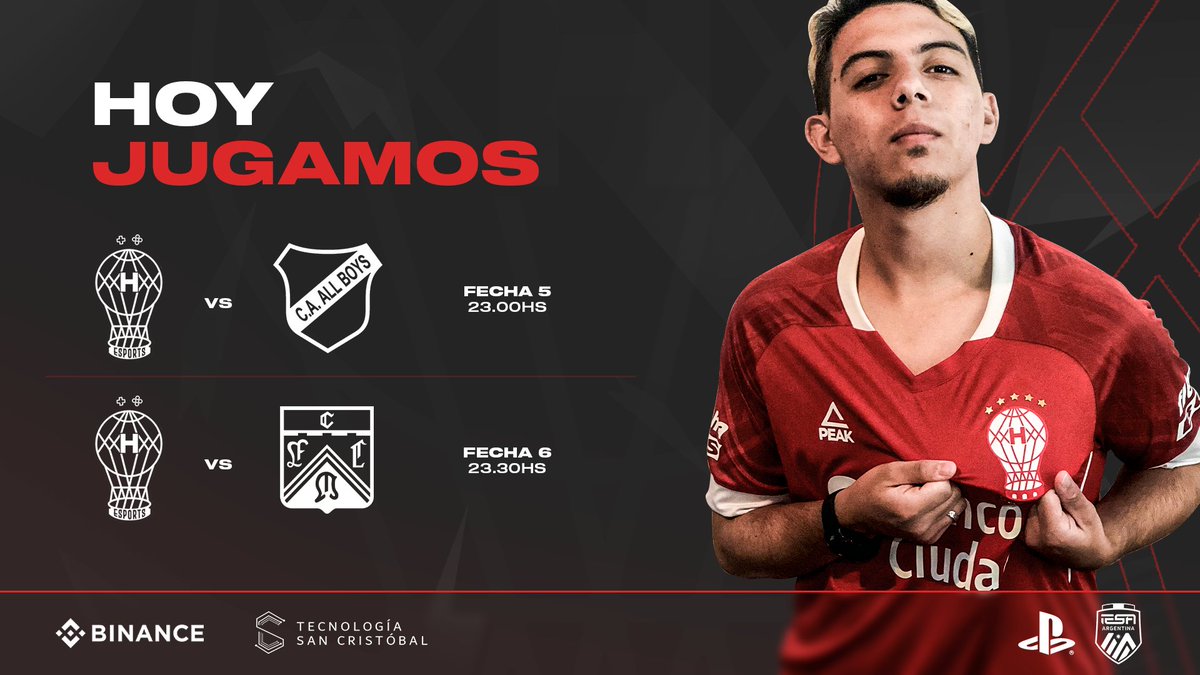 #Huracan #FIFA21 #PS4

Finalizamos una nueva semana en <a href="/IESAFIFAar/">IESA Argentina</a> enfrentandonos a dos duros rivales como lo son <a href="/AllBoys_eSports/">All Boys eSports 🏆🏆🏆</a> y <a href="/FerroeSports/">Ferro Carril Oeste eSports 🚂🎮</a>.

#VamosGlobo🎈