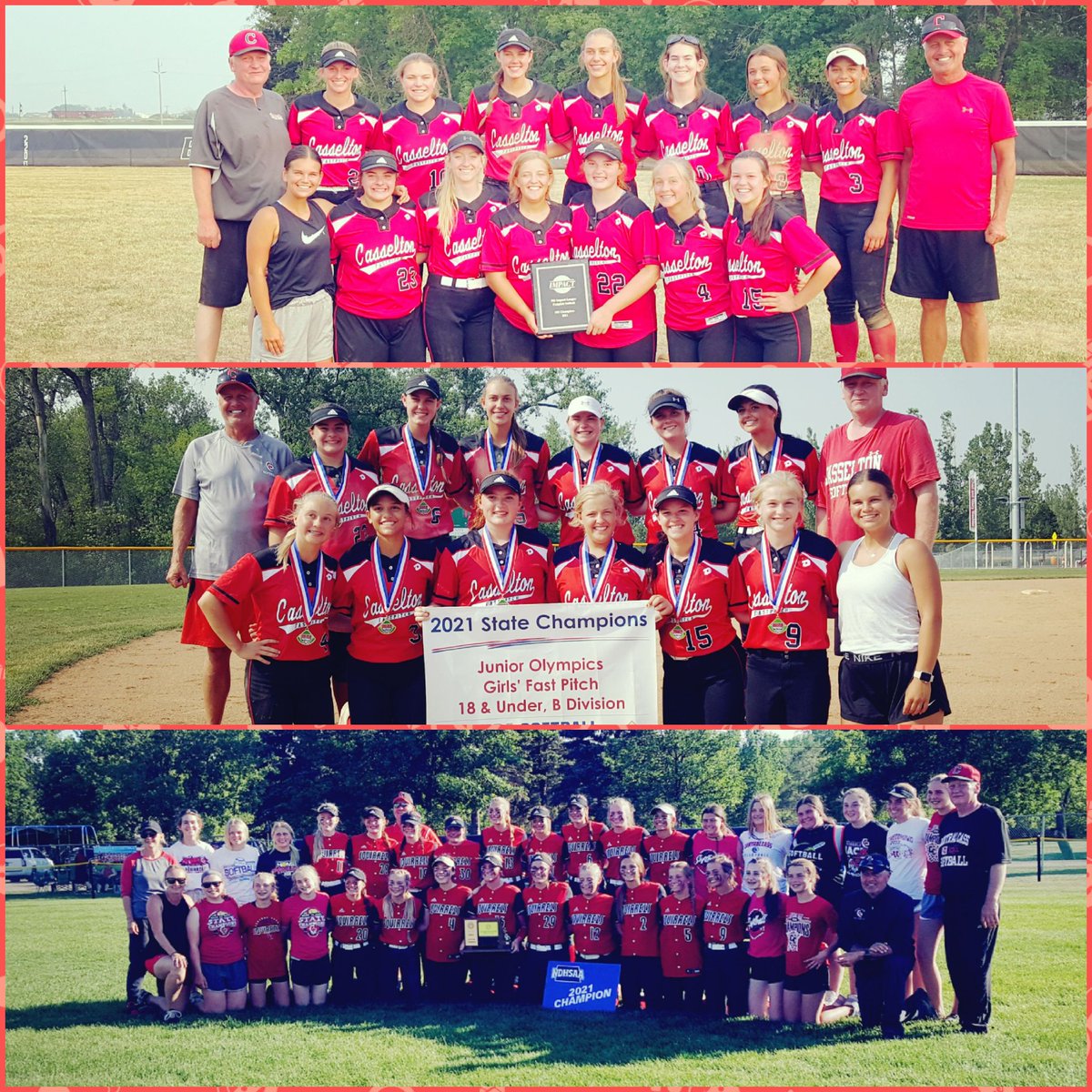 Shesinn21's tweet photo. High School State Champs 2021
JO State Champs 2021
Impact Summer League Champs 2021
Squirrels triple champions 2021!!! https://t.co/nI9EXiTKZe