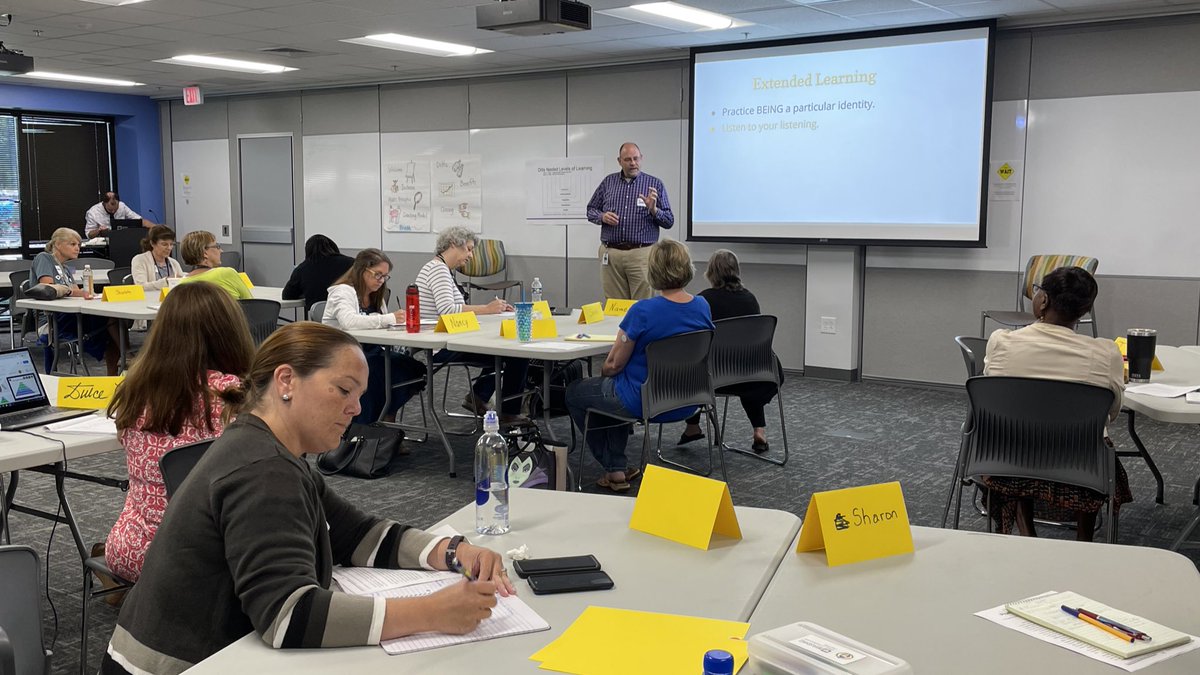 Title: Cultivating Greatness through Listening &amp; Inquiry.  Listening is relational and people feel valued when they are heard. A special thank you to our developers &amp; presenters. @bosstetter_edu <a href="/jdparrish/">Jeremy Parrish</a> <a href="/gigifields1995/">Ginger Fields</a> <a href="/SonyaWBrown/">Sonya Brown</a> <a href="/PhilEchols/">Dr. Phil Echols</a> (More sections in WakeLearns)