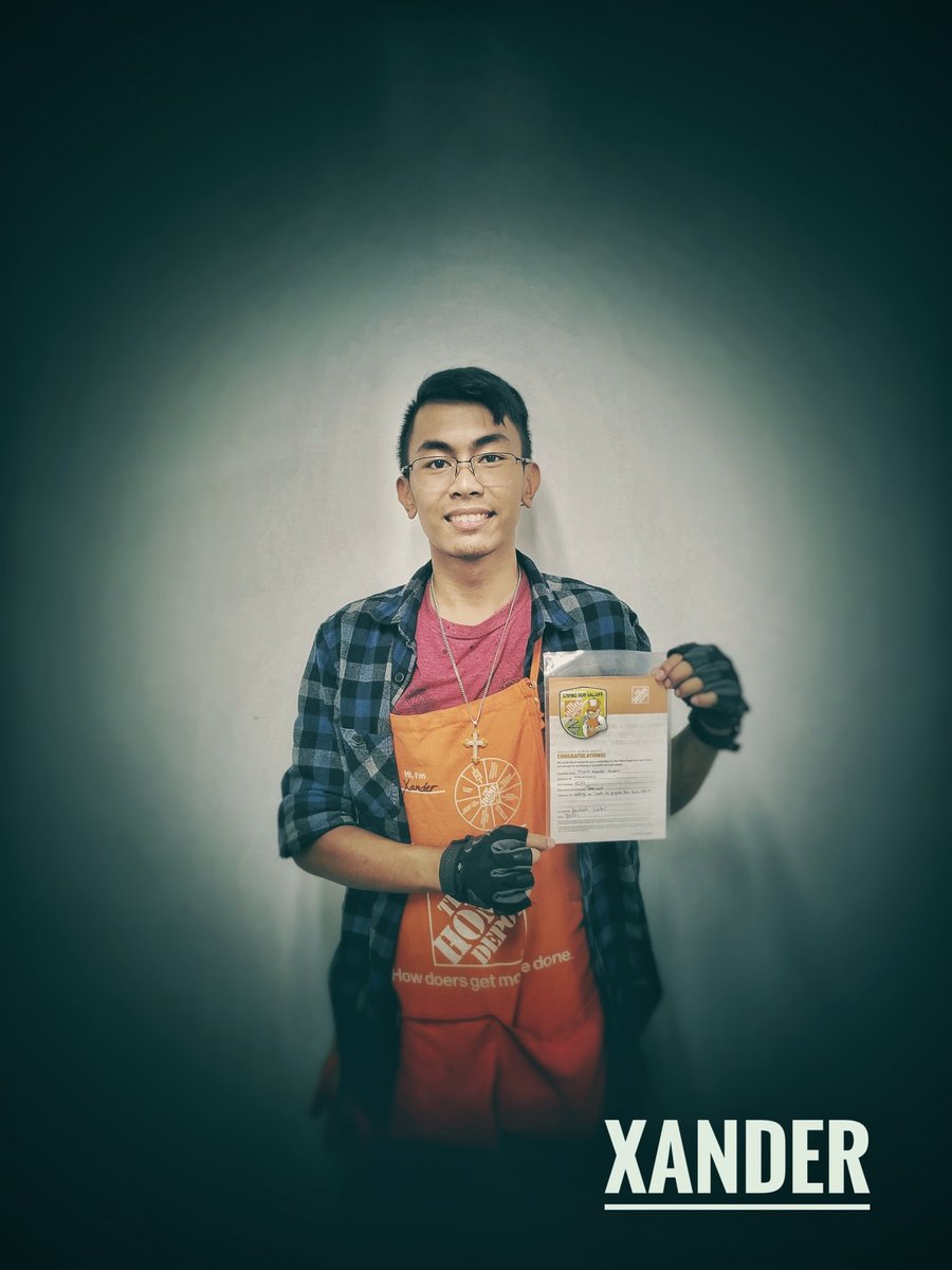 Congratulations 👏 Xander 
#allLynn #THD4233 #THD #homedepot
