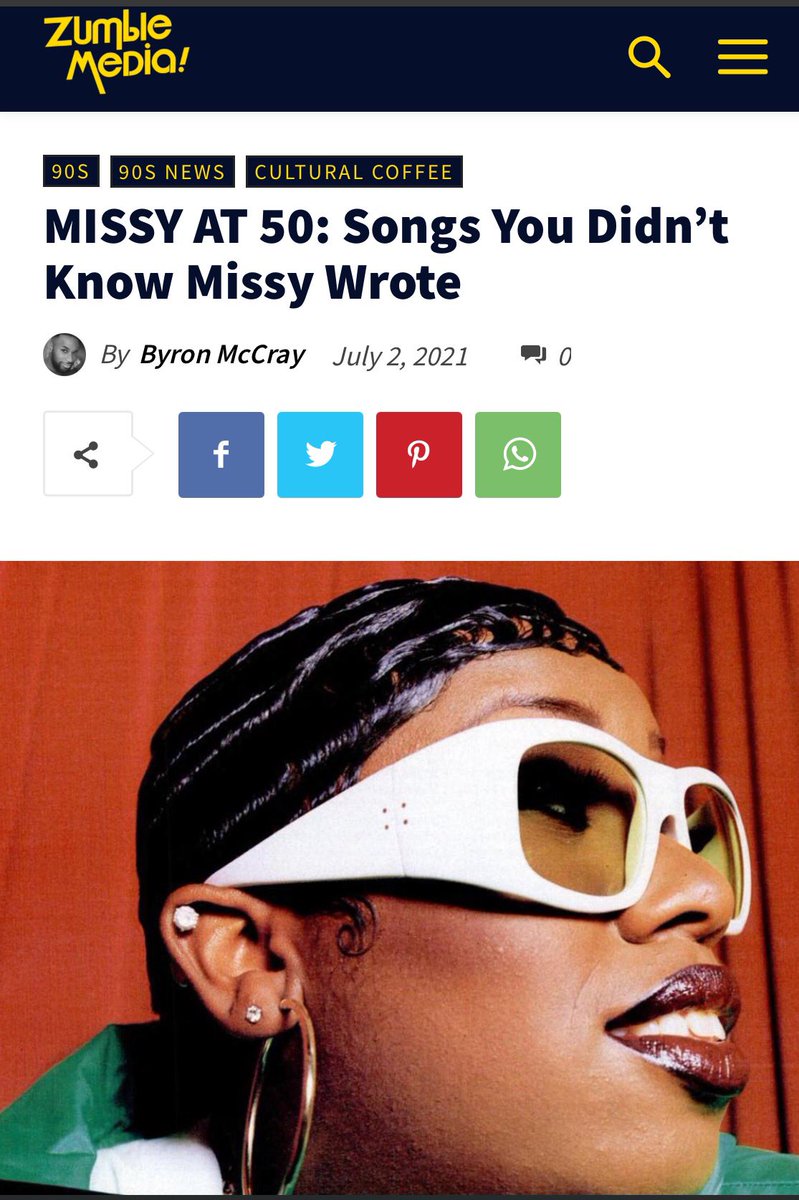 zumblemedia's tweet image. Sign up for our newsletter if you’re a lover of all things #90s. Get the best deets on some of your favorite 90s classics 3x a week. #BlackOwnedBusiness #grownish #GUHH @MissyElliott #MissyElliott #BETPresentsTheEncore #mybrag 

Zumblemedia.com