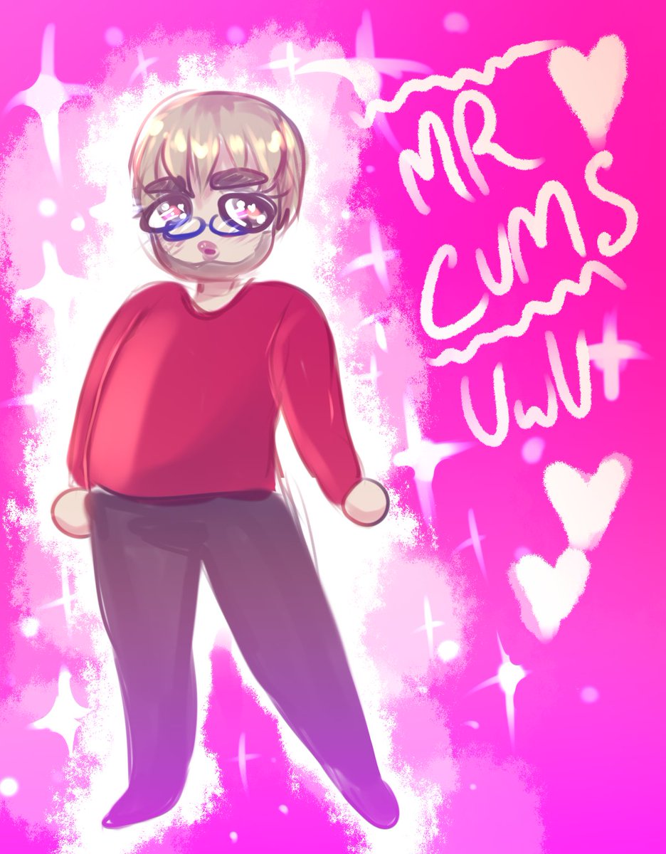 Mahou_Wenus's tweet photo. rt if ur part of the mr cums fandom.
#mrcums #mrcumsfanart #mrcumstwt https://t.co/8UTqRcjoYF