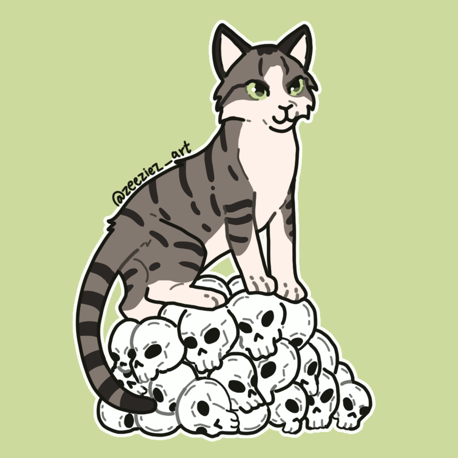 zeeziez_art's tweet photo. I'm so glad Skull Crusher got adopted! Had to draw him. Thanks for adopting @rachelmaybeidk💕(If you'd like it full res, feel free to DM me! @petfindernames @petfinder https://t.co/waDEoUHJFh