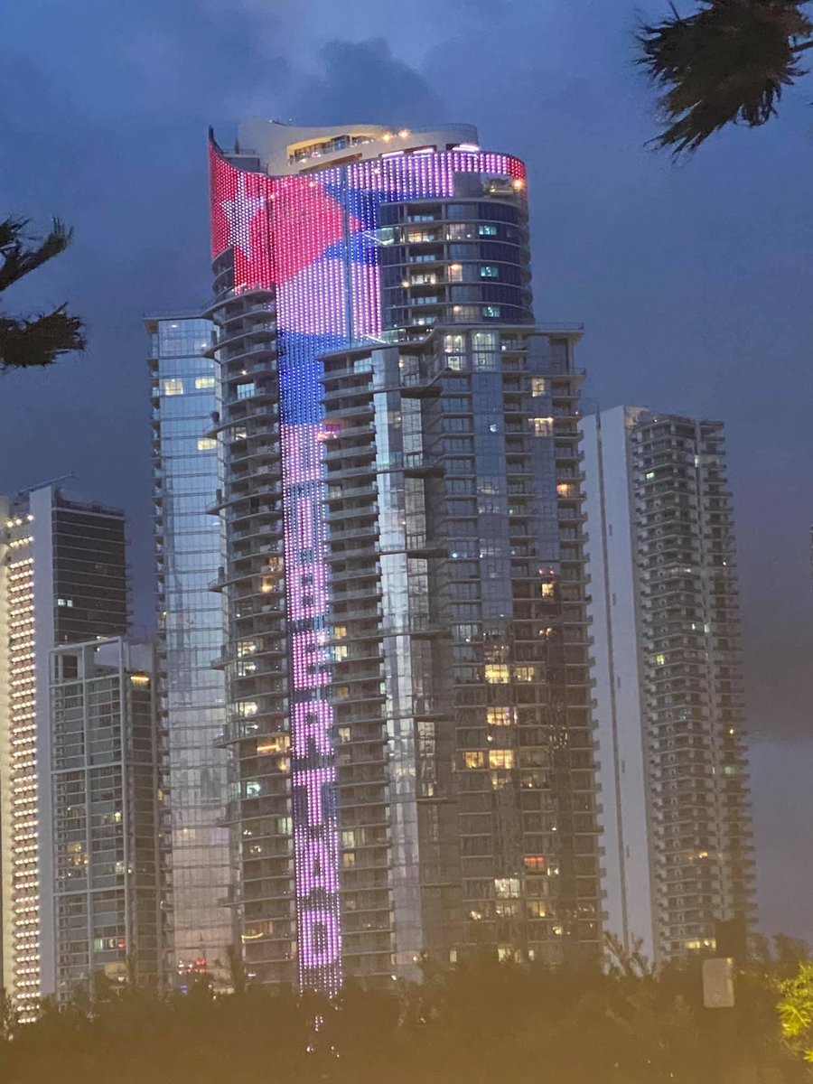 “Si Cuba está en la calle Miami también”
#soscuba
#soscuba🇨🇺 
#soscuba🆘🇨🇺 
#patriayvida
#freecuba