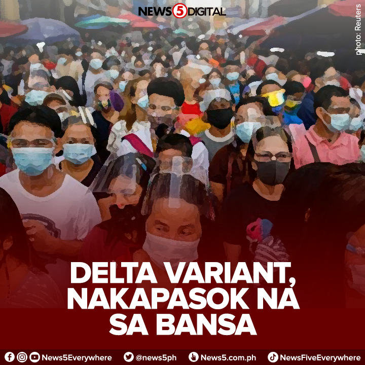 JUST IN | Nasa 16 indibidwal ang nagpositibo sa Delta variant sa bansa, ayon sa DOH.

Lima rito ay returning Overseas Filipino at 11 ang local cases.