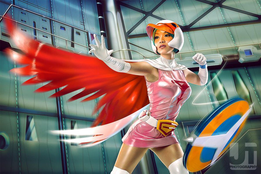 ガッチャンページ Jun the Swan Science Ninja Team Gatchaman Photography by