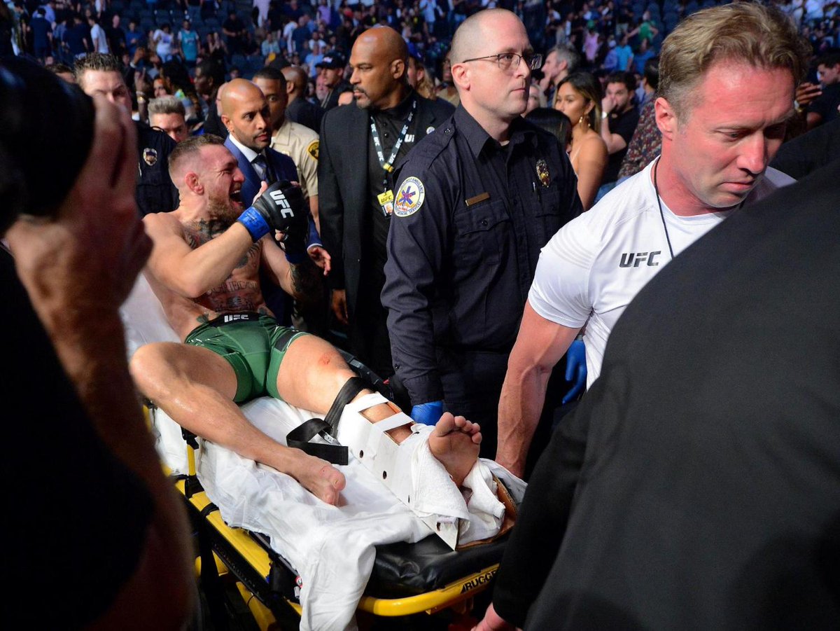 Conor McGregor says UFC knew of fractures prior to fight