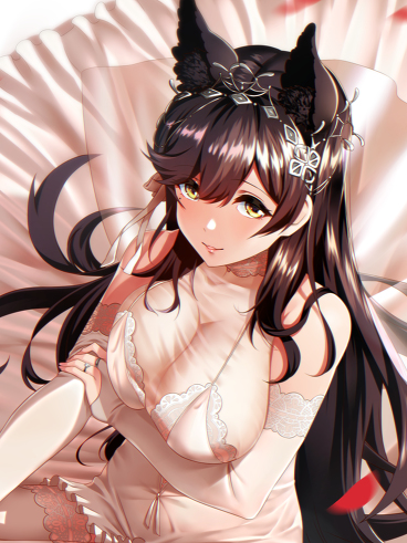 愛宕(アズールレーン) ,饅頭(アズールレーン) 「うちの絵はどの写り方が好きですか?
(続きにアンケート 」|鍵山/Clave イラストレーターのイラスト