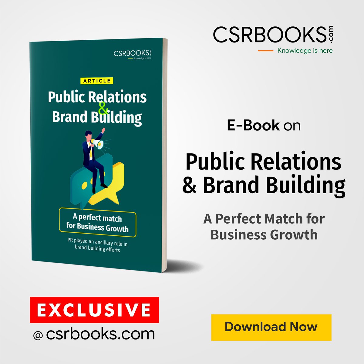 INDIACSR's tweet photo. E-Book on 
Public Relations &amp; Brand Building: A Perfect Match for Business Growth

Download Here: https://t.co/SNO9OxwHhJ

https://t.co/W7PO4nh6sz
World's Leading CSR, Sustainability &amp; ESG eBook Store
#CSRBooks #CSR #corporatesocialresponsibility #CSRKnowledge https://t.co/gwK1JPKlb9