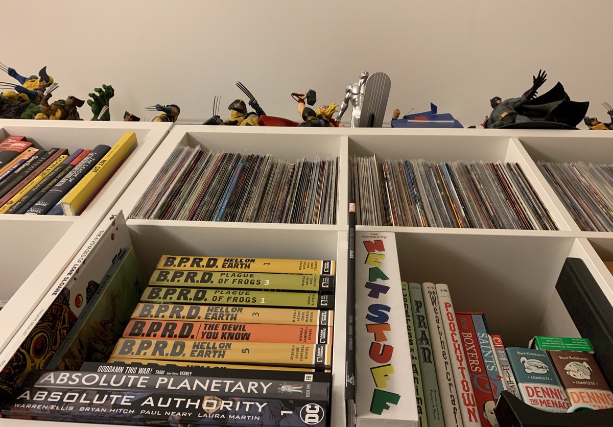 comickult's tweet photo. Happy Friday everyone
#ComicKult #Shelfie https://t.co/AA4x5LsKZR