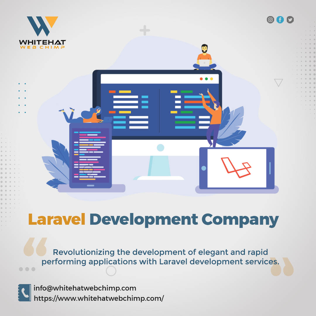 Whitehat_webs's tweet image. Revolutionizing the development of elegant and rapid performing applications with Laravel development services. bit.ly/3wrsbuX
#whitehatwebchimp #wwc #XamarinMobileApp #XamarinMobileAppDevelopmentCompany #seo #digitalmarketing #marketingagency #laravel #laravel5 #php