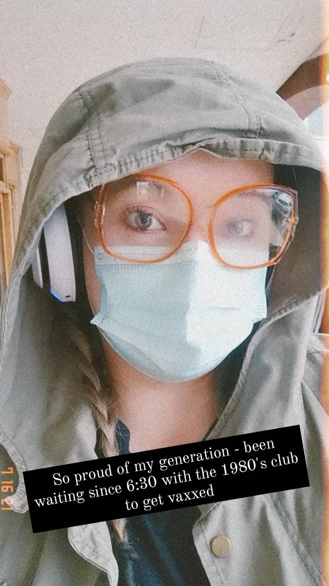 realmessmarj's tweet photo. Yay - I'm vaxxed now to manage the gremlin that is anxiety!!! https://t.co/akbec6Y30X