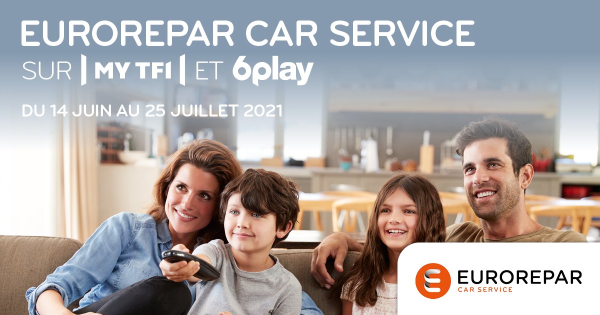 🎥 Du 14 juin au 25 juillet, retrouvez vos émissions et feuilletons favoris sur MyTF1 et 6play avec EUROREPAR Car Service ! 🚗