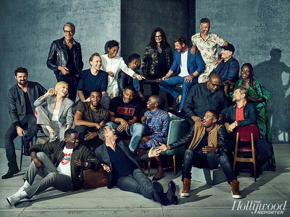 RT @TWHDAILY: the cast of black panther and the cast of thor ragnarok all together in one photo - july 22, 2017 https://t.co/eePbZXBGhI
