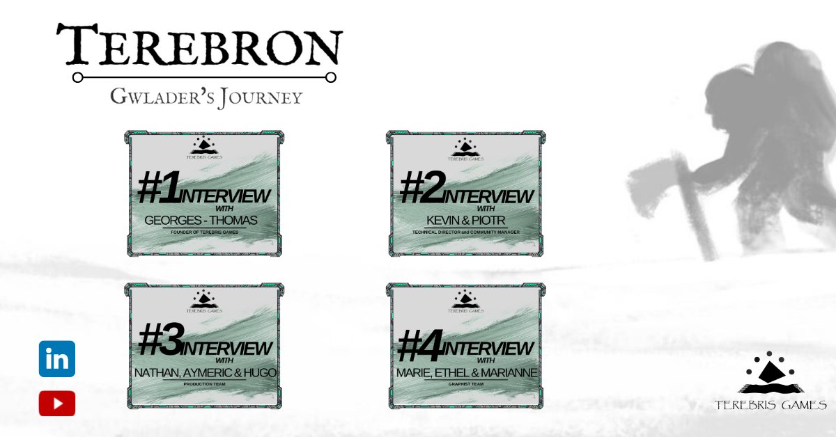 Do not miss the feedback from our team behind the development of TEREBRON - Gwlader's Journey...

Now available on Youtube and LinkedIn : youtube.com/channel/UChBlq…
linkedin.com/company/terebr…