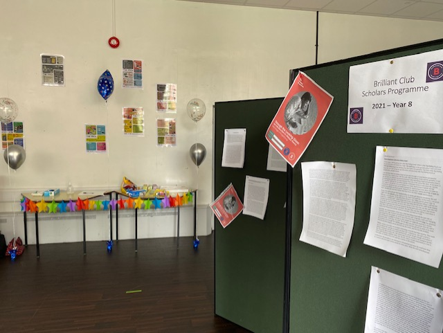 GeorgeSalterAc's tweet photo. Yesterday, Year 8 students celebrated their success on the Brilliant Club Scholars Programme with a virtual graduation event in school. 🎓

We are very proud of all the student's achievement's and can't wait to see what great opportunities lie ahead for our very own Scholars! 🤩 https://t.co/XDrFCYCF3I