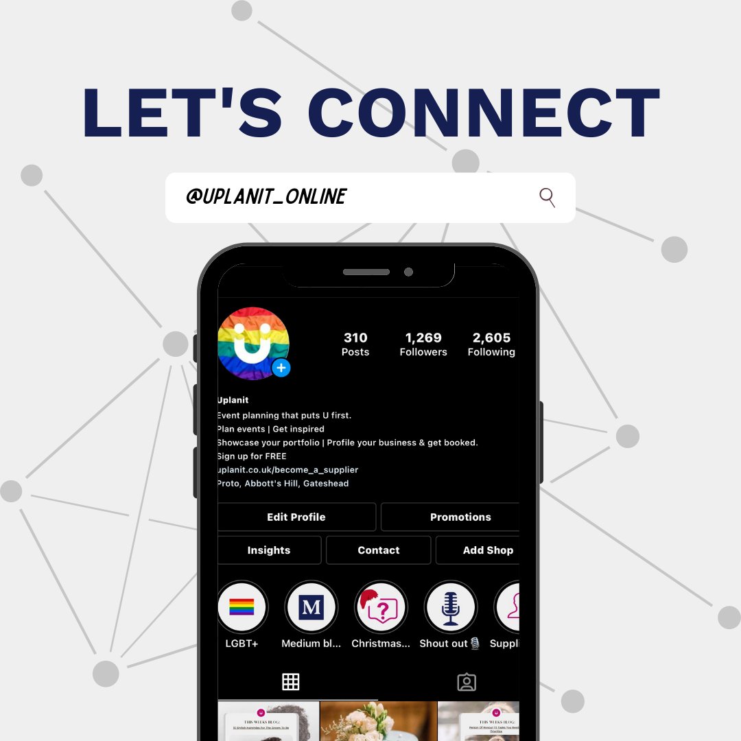 uplanit_online's tweet photo. Have you checked out our instagram page yet? Give us a follow! We follow straight back and love to connect with all businesses! 

@uplanit_online 

#instagram #weddingservicepage  #socialmedia #socialmediaplatform #mediaplatform #followforfollow #engagement #instagramconnect https://t.co/Xs35M2KbwG