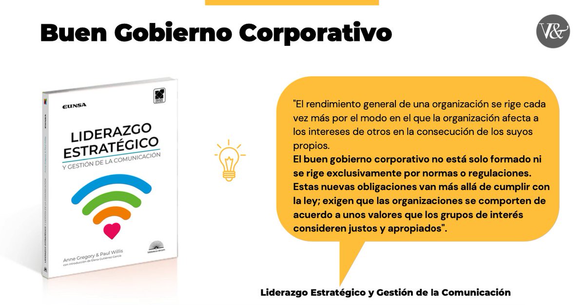 #CitadelDía 💭👇🏻💡
"El buen gobierno corporativo no se rige exclusivamente por normas. Hay nuevas obligaciones que van más allá de cumplir con la ley; exigen que las organizaciones se comporten de acuerdo a unos valores que los grupos de interés consideren justos y apropiados".