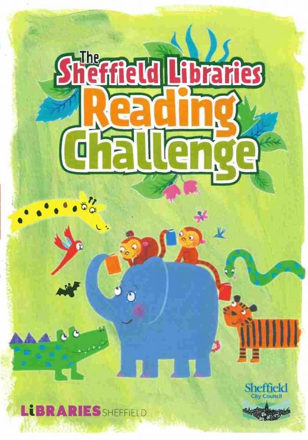 GrenoPrimary's tweet photo. The @SheffLibraries #ReadingChallenge launches this Saturday 17th July and it's free! 
All children have to do is read 4 books collecting a sticker for each book for their collectors folder.  On completion they will receive a certificate and limited edition badge. 📖📚
#Reading https://t.co/D0WkngrXbi