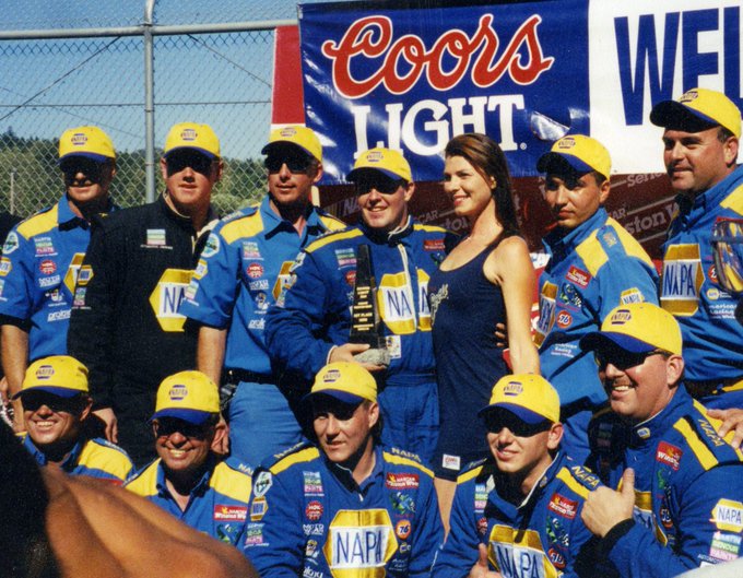 On this day in 2000, <a href="/Brendan62/">Brendan Gaughan</a> scored his 2nd career NASCAR Winston West Series win at <a href="/EVGSpeedway/">Evergreen Speedway</a> #NASCAR