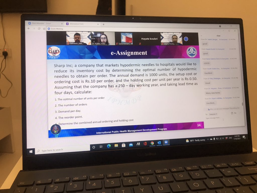 Sacchu's tweet image. Day 5 - International Public Health Management Development Programme
#IPHMDP #ITECNetwork #PGIMER #MOHFW_INDIA #MEA_INDIA
@iphmdp @meaindia1 @ITECnetwork @JS_ITEC @pgimer