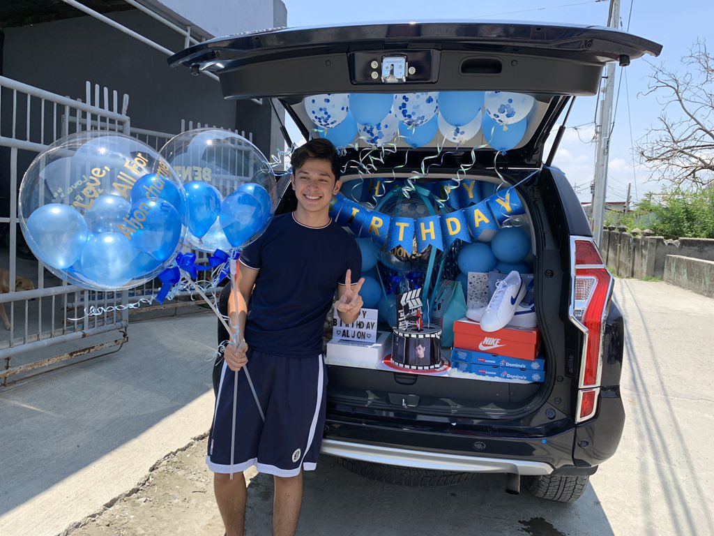 GineteRjMendoza's tweet photo. Happy 20th Birthday! 🎂 @AljonMendoza_ https://t.co/sW9w6HJJ1R