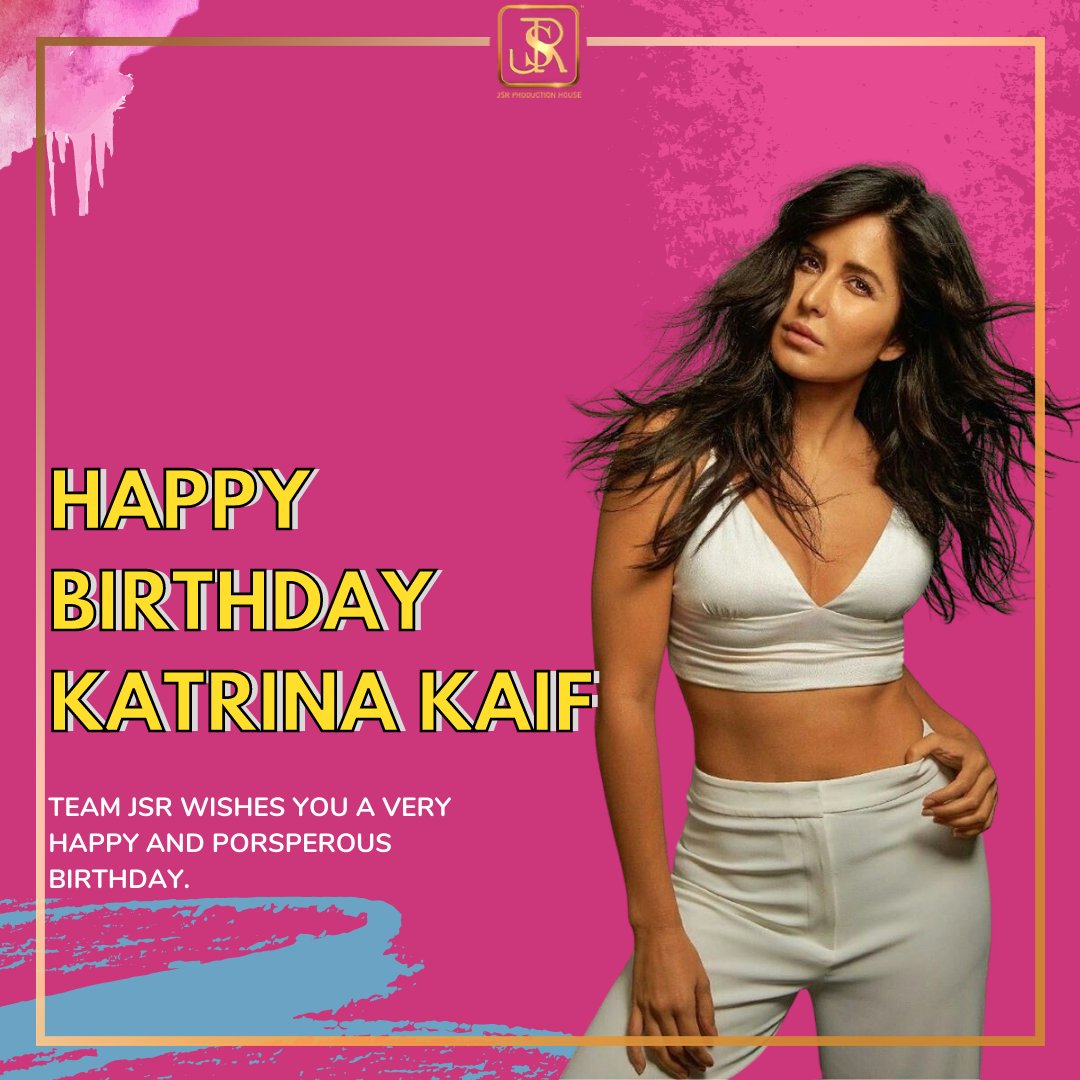 house_jsr's tweet photo. Happiest #Birthday to the gorgeous and talented #katrinakaif 
May God shower all his love and blessings to this pretty lady❤️

#hbd2021 #happybirthday #bollywood #celebrity #lifestyle #acting #dancing #filmindustry #bollywoodstar #jsrproductionhgouse #uttarakhand #dehradun #2021 https://t.co/mOmMopVGsj