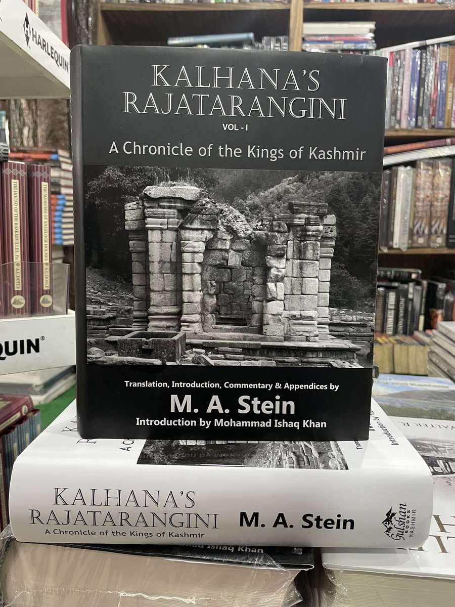 gulshanbooks's tweet photo. Kalhana`s Rajatarangini is the most famous historical book which records the oldest and fullest history of the of Kashmir as well as gives accounts of the Kashmirian kings of the historical period. Available at Gulshan Books, For home delivery 9596666007. 

#kashmir #gulshanbooks https://t.co/sjyguDXhmP