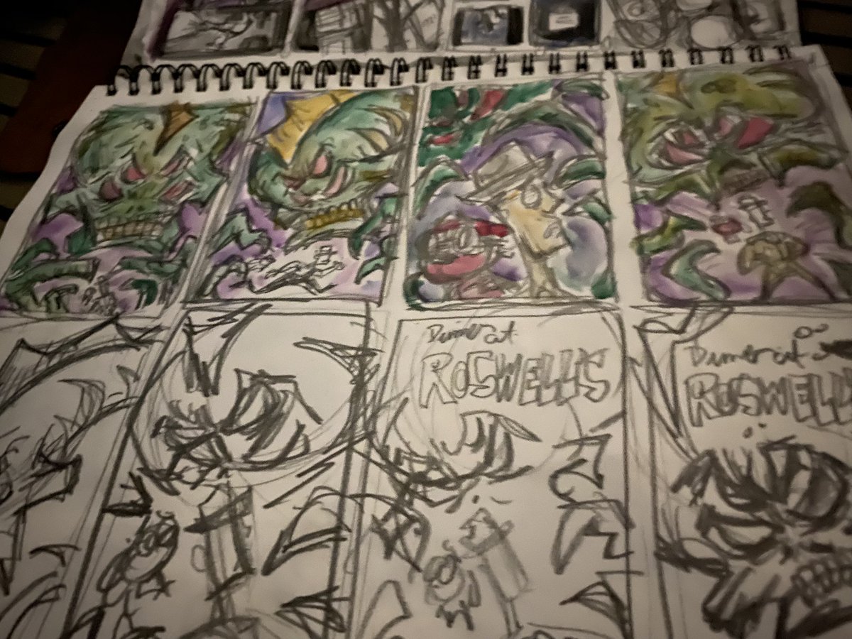 SiskartStudio's tweet photo. We need to decide on a cover. What say you? @comiXology @SiskartStudio #RoswellNM #comics #comicbooks #comicsgate @Indiegogo https://t.co/o1paVz8POW