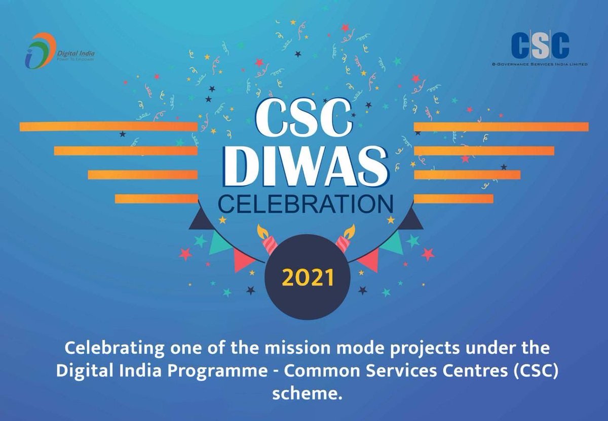 Krisiirm's tweet photo. It's been an incredible journey. It has become a network of more than 4 lakh hard working and passionate entrepreneurs who are change agents of Bharat.#CSCDiwas https://t.co/JPrp7JyIul