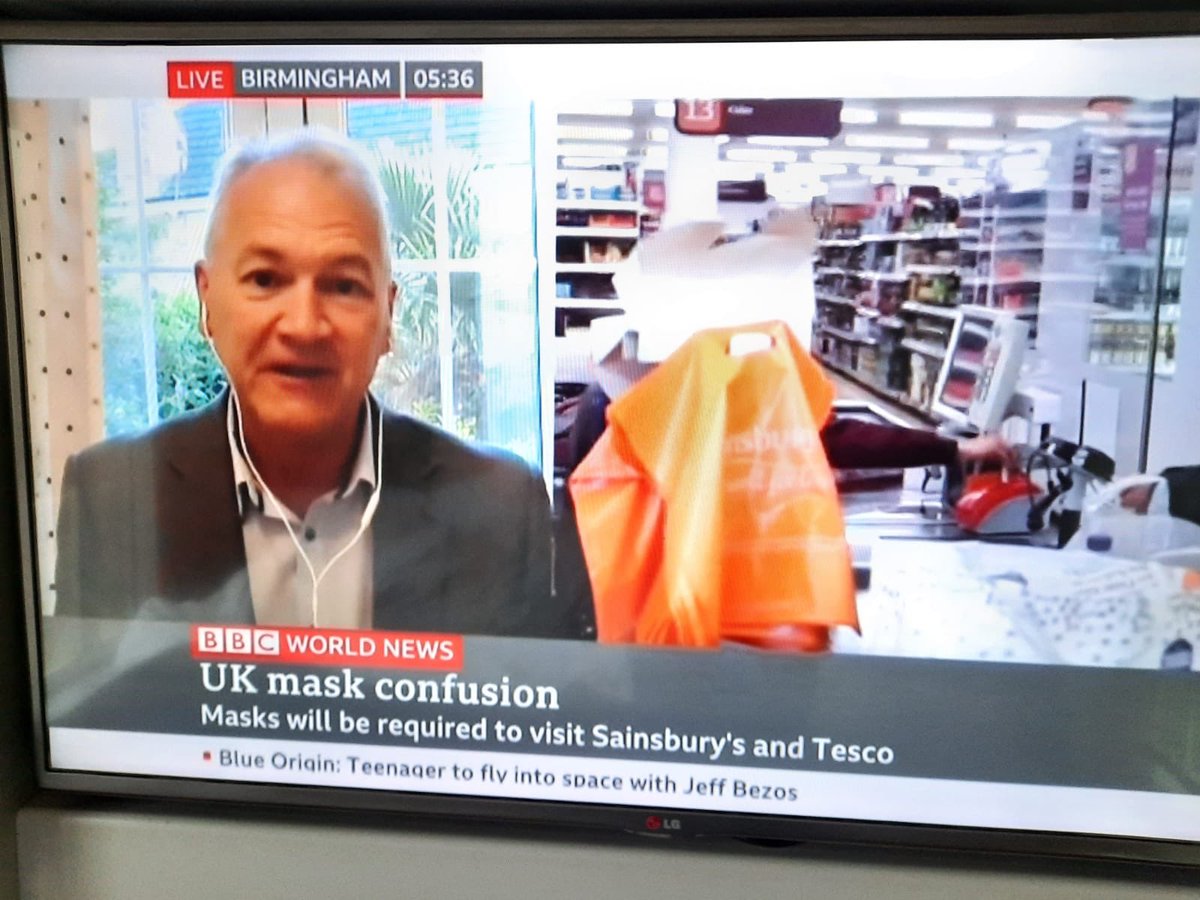 Good to see Andrew Goodacre <a href="/bira_CEO/">Andrew Goodacre</a> of <a href="/biraofficial/">Bira</a> up early this morning on <a href="/BBCWorld/">BBC News (World)</a> talking about the relaxation of restrictions in the UK from Monday and the impact on retail.