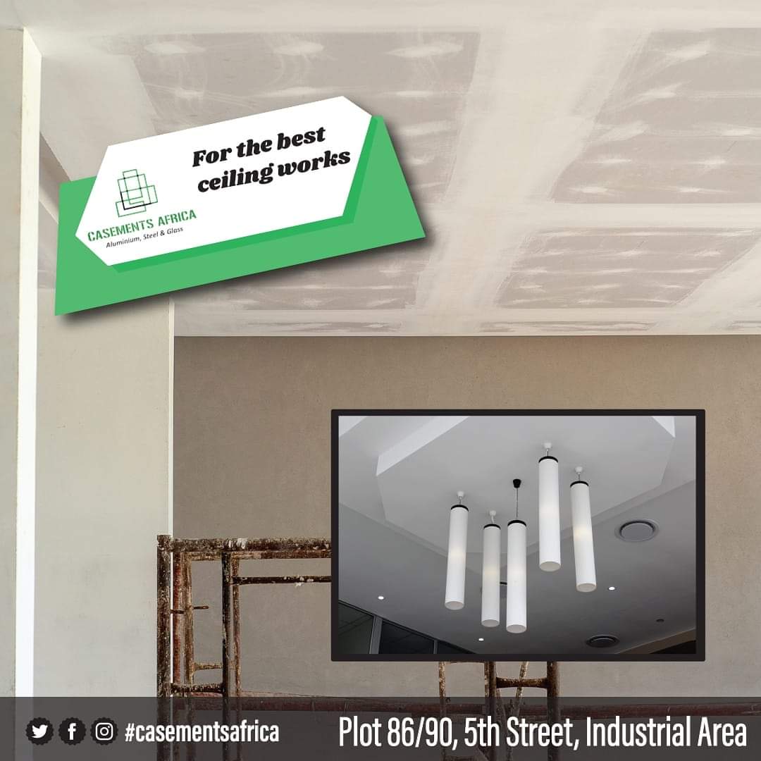 casementsug's tweet photo. Need professional ceiling work done for you? We are the answer!
#casements #ceilings #acuosticceiling #gypsumceiling #suspendedceiling #plasterboard #exposedceiling #boardedceiling #staysafe #AlamGroupOfCompanies https://t.co/rF8Xdkjf8Q