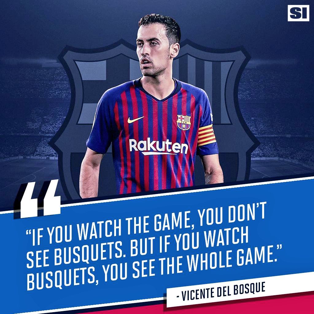Happy birthday to Barcelona midfield maestro Busquets  . 