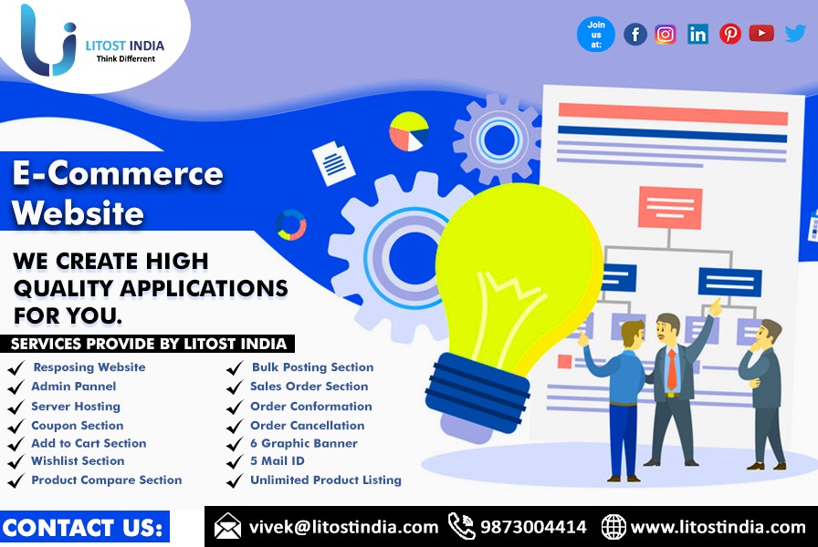 LitostIndia's tweet image. E-Commerce Website Development
We Create high quality applications for you.

hurry up to contact us:
Mob NO : 9873004414
WEBSITE : litostindia.com​
E-Mail : vivek@litostindia.com

 #dyanamic_website #digital_marketing #digital_marketing_tutorial #website_development
