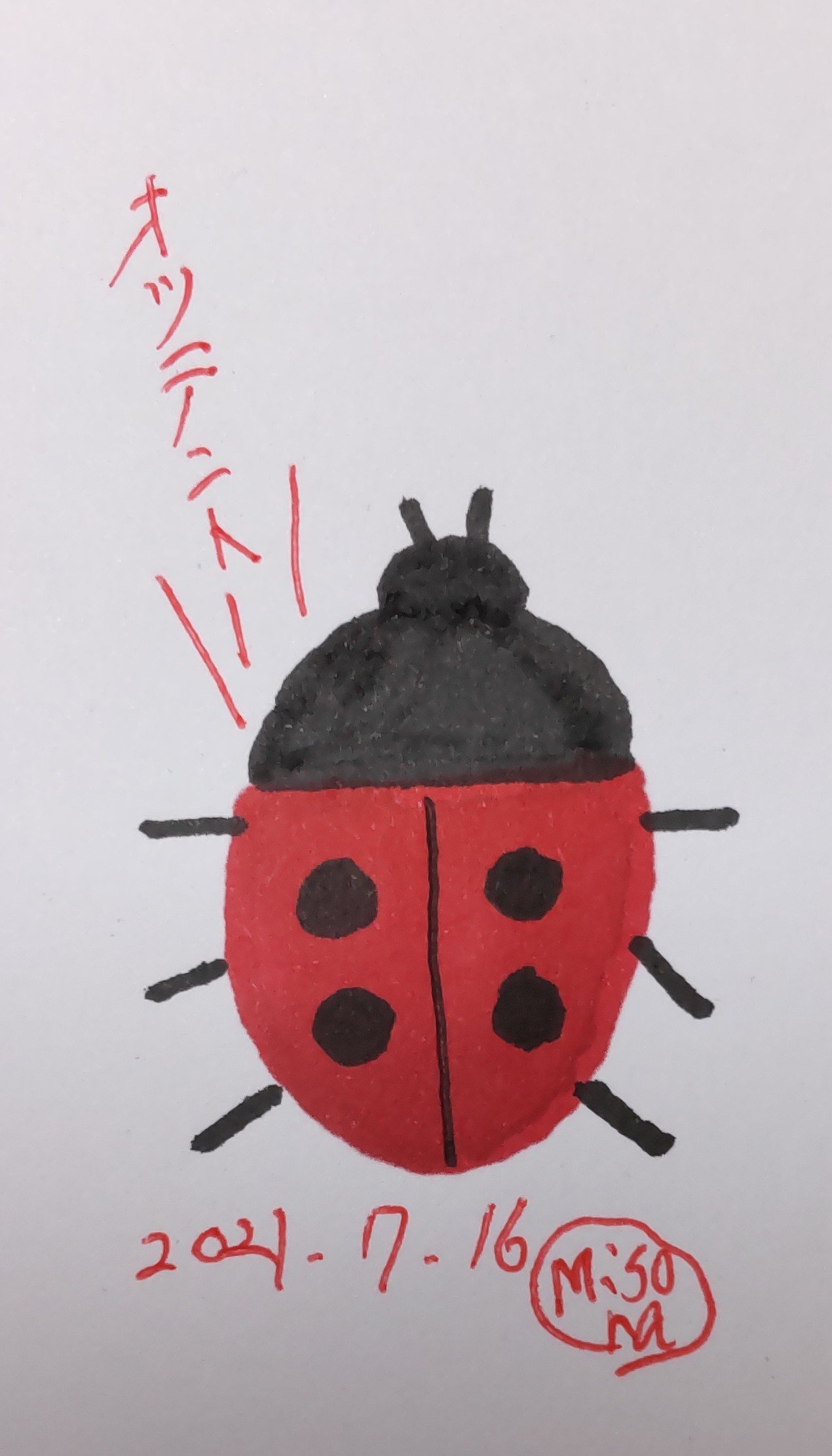 てんとう虫イラスト Twitter Search Twitter