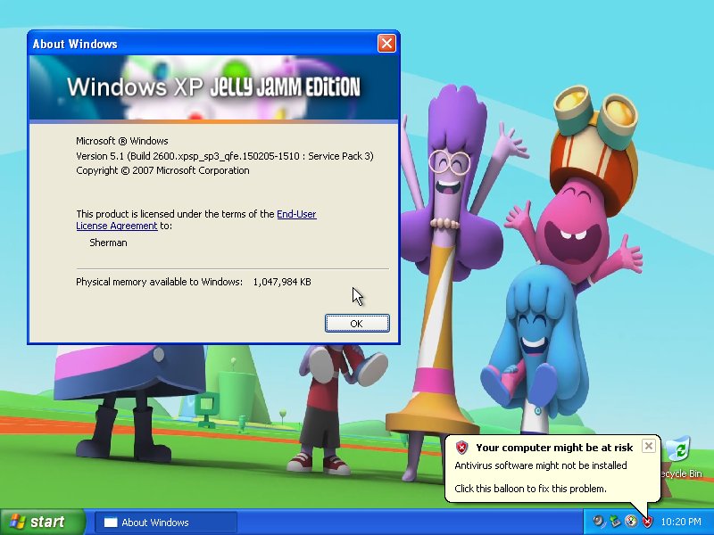 Windows XP Jelly Jamm Edition (winxpjjedition) Twitter