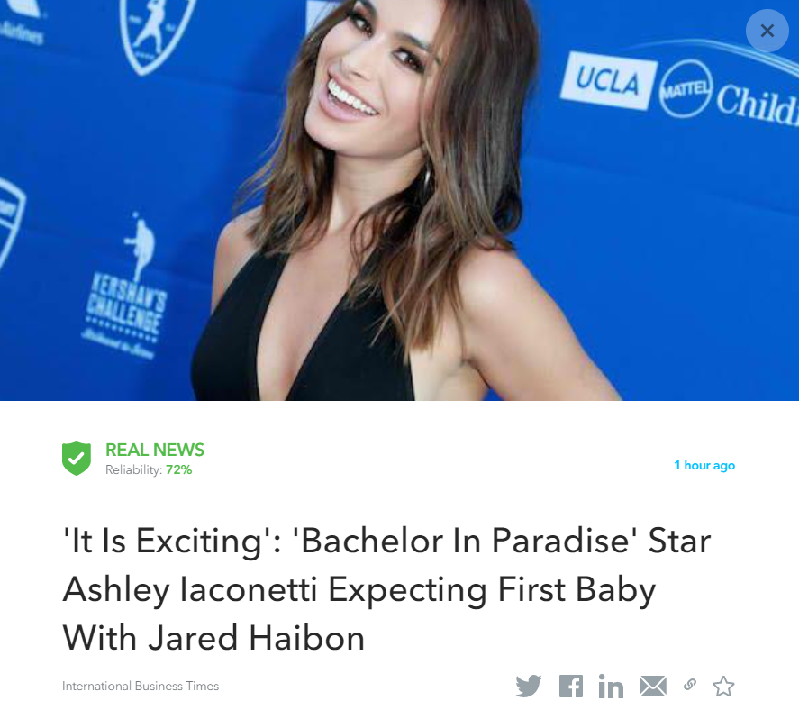 OigetitGoodNews's tweet photo. 'It Is Exciting': 'Bachelor In Paradise' Star Ashley Iaconetti Expecting First Baby With Jared Haibon
https://t.co/oiTRN32OSn
Read more: https://t.co/O1RCL19CDD
#BachelorInParadise #AshleyIaconetti #JaredHaibon #Baby #pregnancy #love
This article was fact-checked by Oigetit✅ https://t.co/JpCQe6xlRj