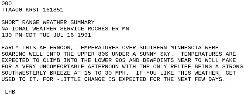 At this exact minute #OnThisDay 30 years ago in 1991 it was downright awful in #RochMN with temperatures near 90 and humid throughout SE #Minnesota.

It's warm today out but at least it's not THAT warm.

#MNwx #Rochester #Austin #AustinMN #Mankato #Winona #AlbertLea https://t.co/ctmcLeXTny