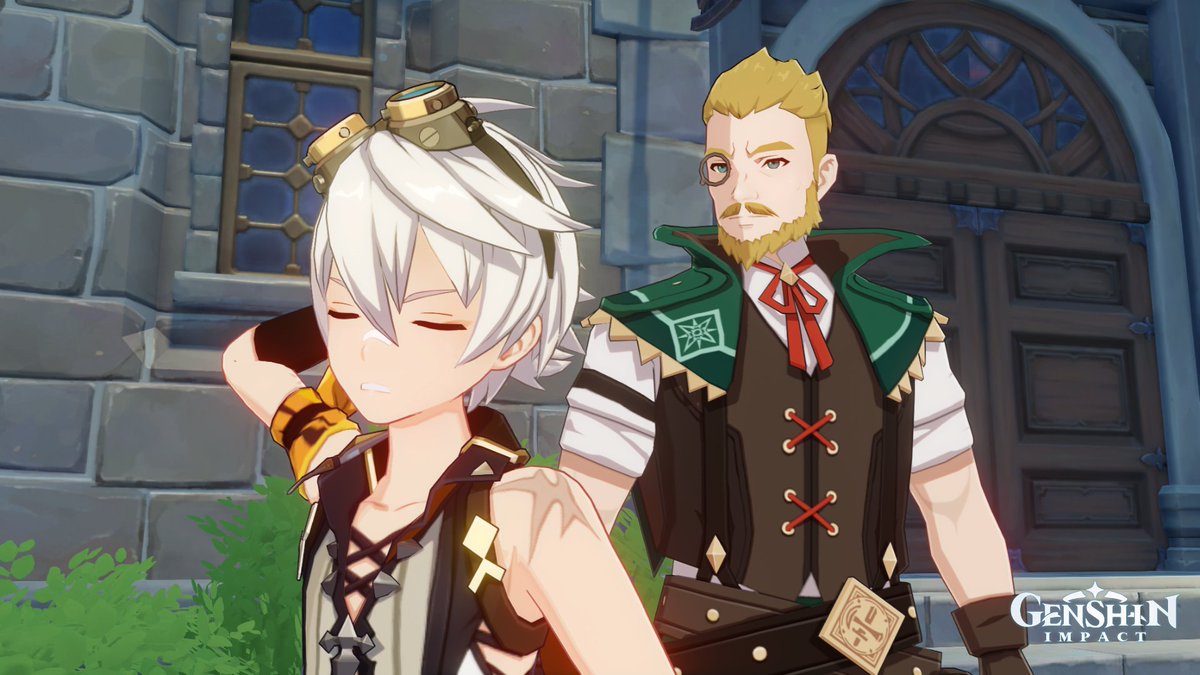 GenshinTales's tweet photo. Challenge 1: Everyday living challenge!
As the title says, take a photo of your main doing something they might normally do in game. <3 Be creative! 
Examples below.
Have fun and have a wonderful day! Cannot wait to see what you all come up with <3
 #SCchallenge https://t.co/HPwvlTQM5R
