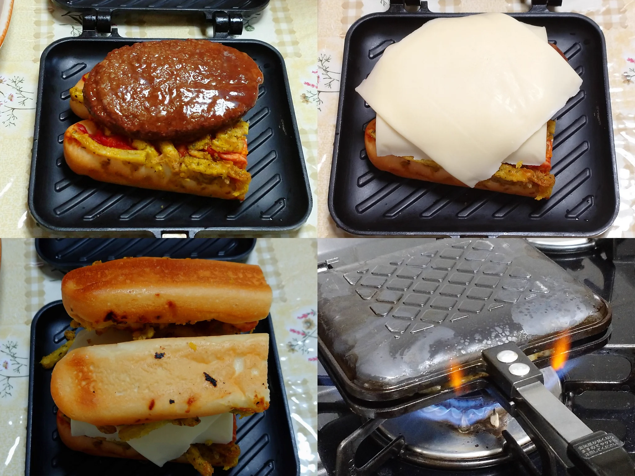 ごめんなさい！
ごめんなさい！！
ごめんなさい！！！
ハンバーガーセットにしてみたかっただけなんだ！
カリッカリでじゅわとろ～
悪魔の食べ物を誕生させてしまった・・・(ノД`)・゜・。  