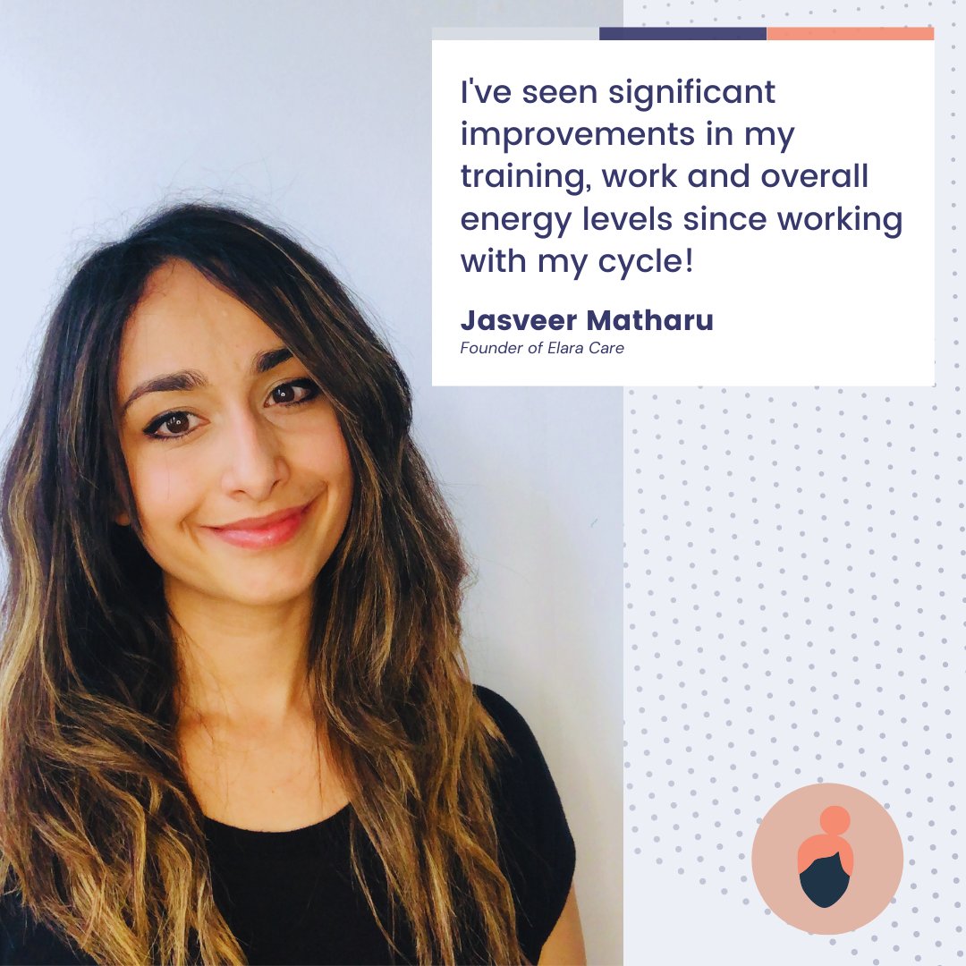 “Learning more about my cycle and how it impacts all areas of my life has allowed me to plan ahead and take full advantage of when I'm at my peak performance." <a href="/jas/">Jas Dhaliwal</a>.matharu04 

Learn more about your hormones - Download the Elara App
apps.apple.com/gb/app/elara-y…