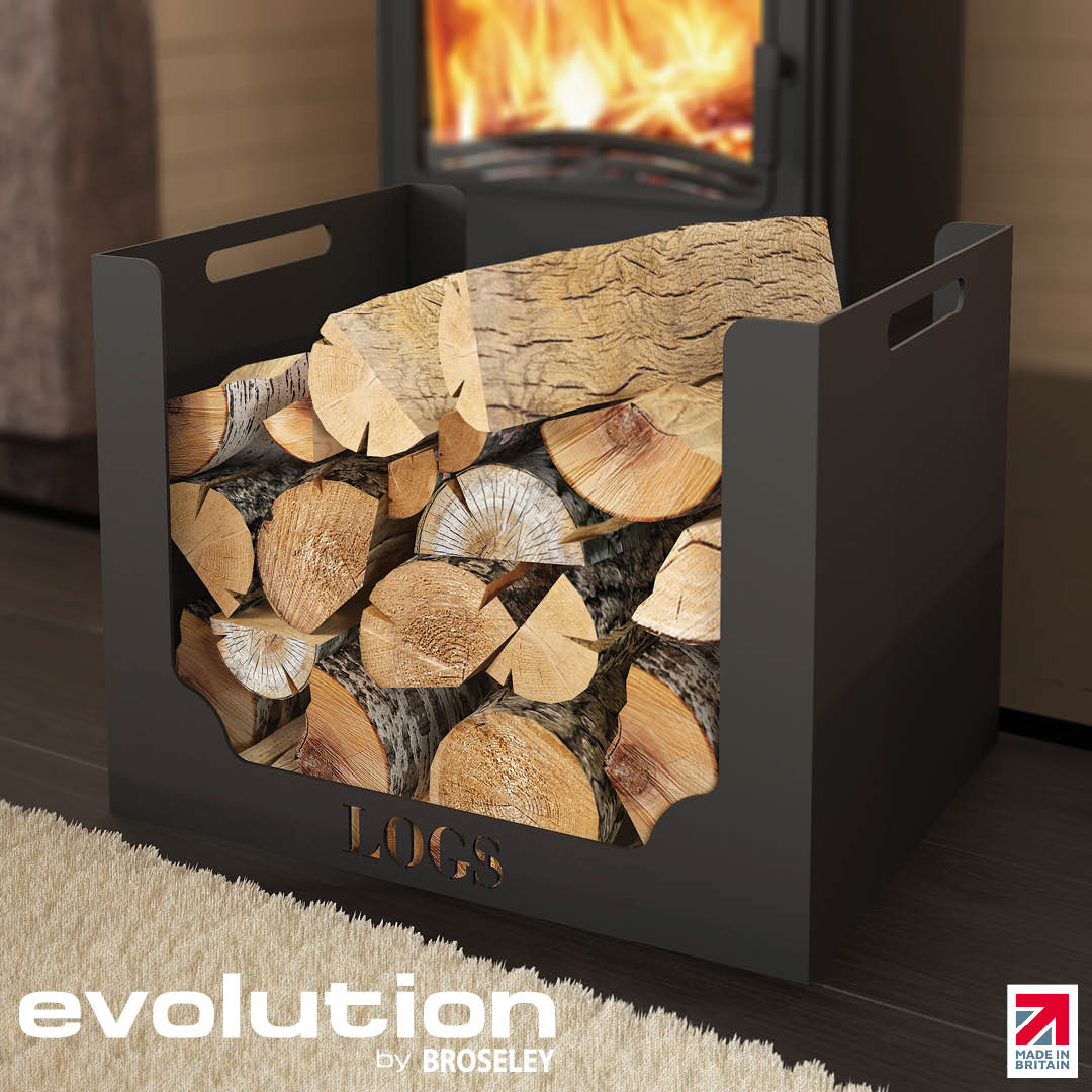 Our log baskets are the perfect accompaniment for any multifuel or woodburning stove; our #logbaskets are manufactured in the UK from 3mm steel, robust and strong enough for storing and displaying dried logs ready to use in your stove. #interiorinspo #homerenovation #homestyle