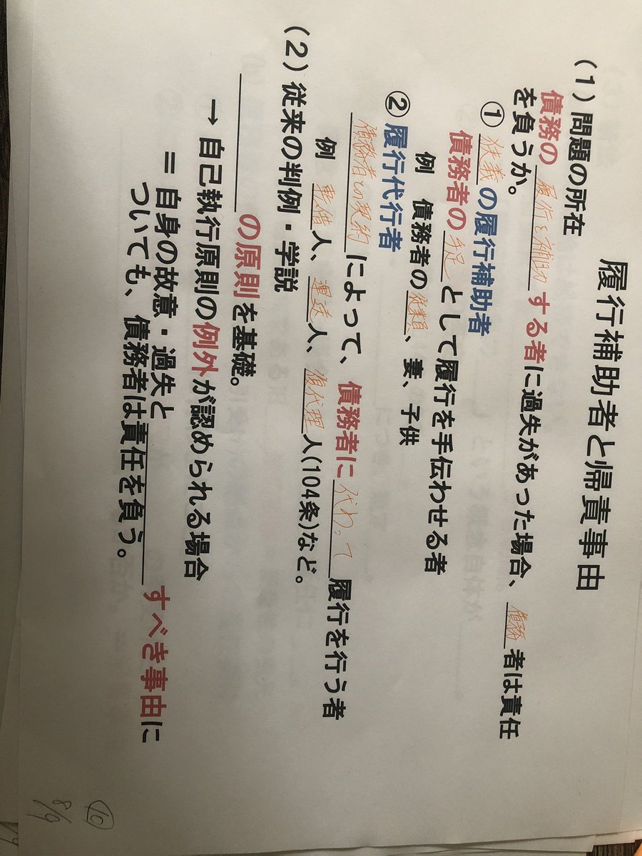 _yuta123__'s tweet photo. 誰か契約法の穴埋め教えて頂けないでしょうか？🙇‍♂️
(右下に第何回とページあります) https://t.co/jdF81gIvd3