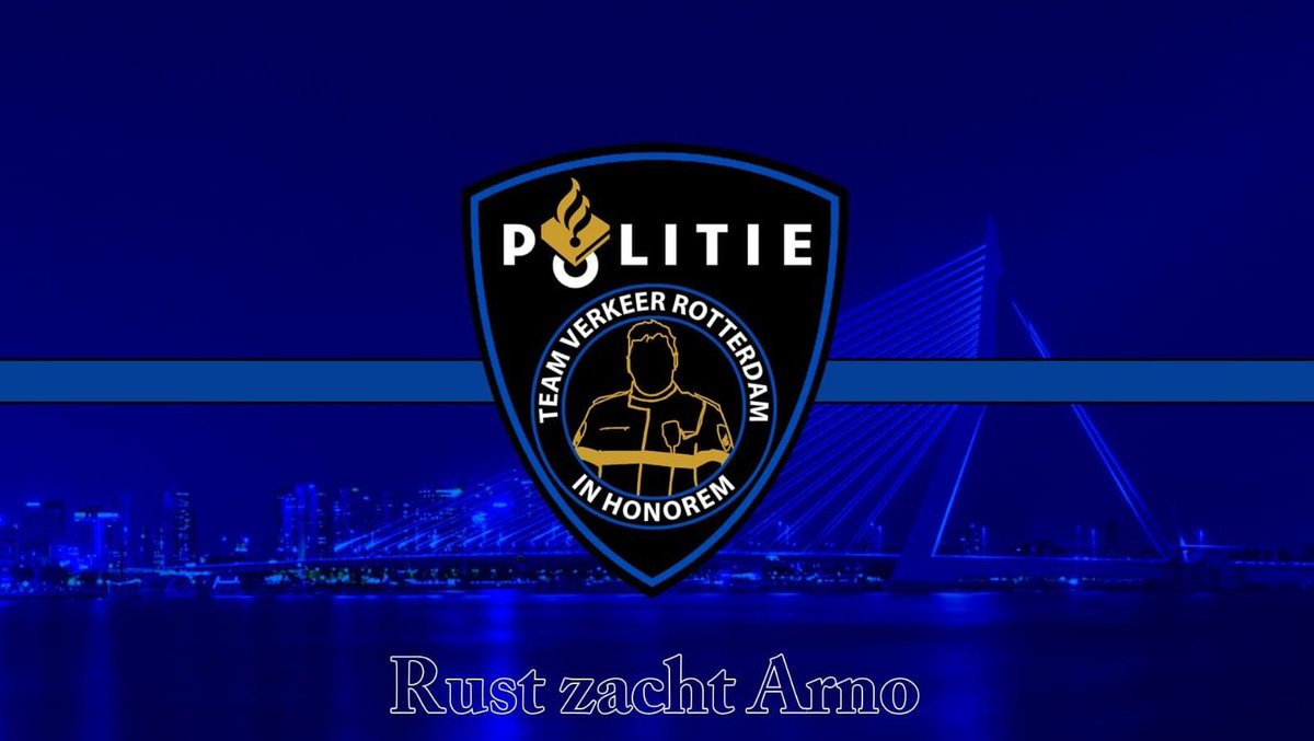 Vandaag nemen we afscheid van onze dierbare collega Arno. De leegte die wij voelen sinds hij vorige week tijdens zijn dienst om het leven kwam, is onmeetbaar. Samen met zijn naasten brengen we hem met korpseer de laatste groet. De uitvaart zal in besloten kring zijn. 💙