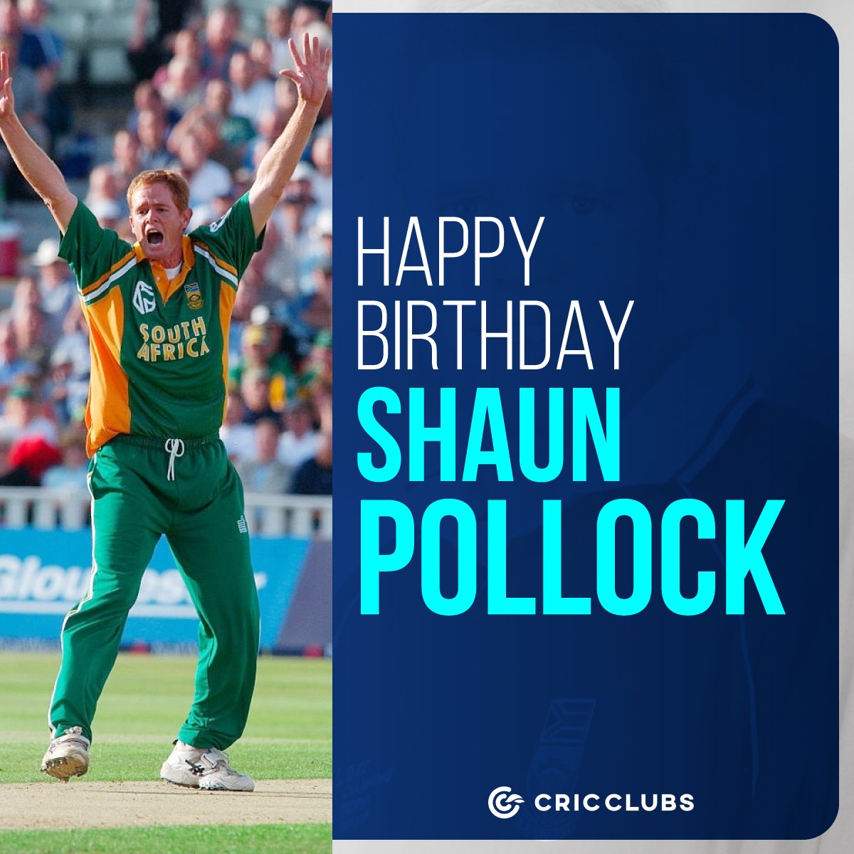 Wishing Proteas legend Shaun Pollock a very happy birthday.    