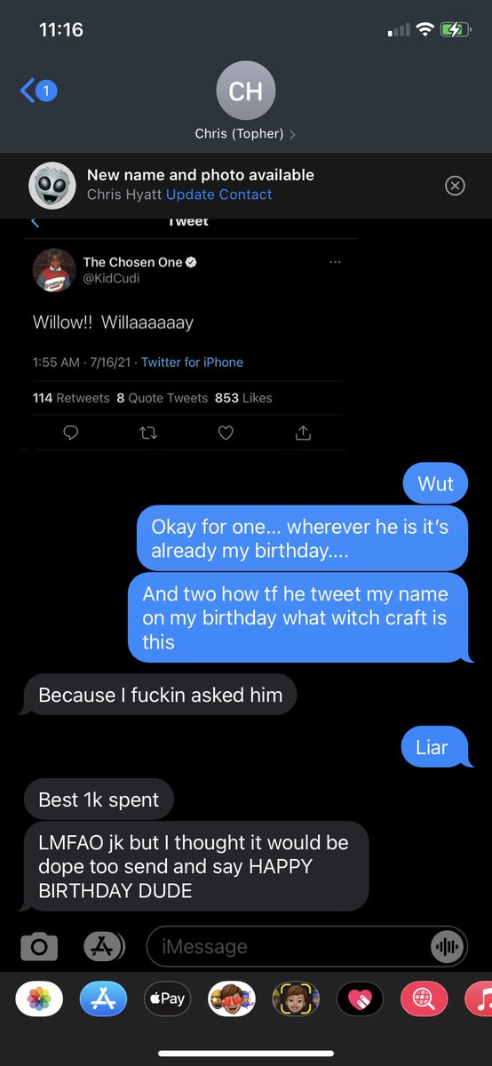 Willow_June's tweet photo. Low key the best coincidence the universe could offer me for my birthday 🥳🤯 https://t.co/C0HbZaw8O9